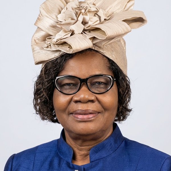 Portrait of Rev. Mrs. E. Daniel